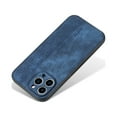 thumbnail image 3 of Allytechgroup Case for iPhone 16e, Durable PU Leather/Soft TPU Back Shockproof Case Anti-slip Bumper [All-inclusive Lens Protection] [Supports Wireless Charging] Slim Thin Cover, Blue, 3 of 14