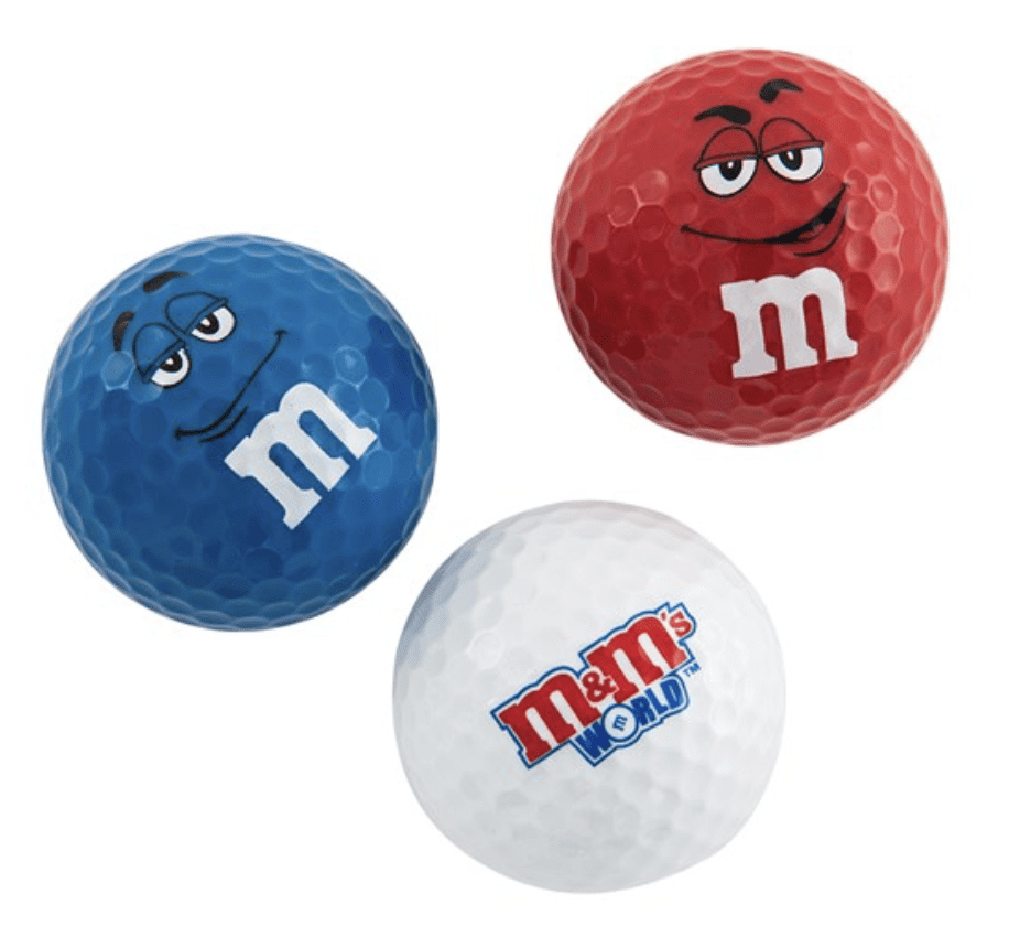 M&M'S Golf Balls, 3 Pack
