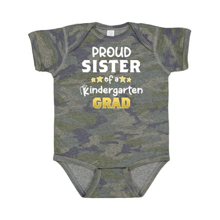 

Inktastic Proud Sister of a Kindergarten Grad Gift Baby Girl Bodysuit