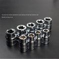 thumbnail image 5 of AOOOWER 13Piece 1/2" Drive Metric Socket Set Automotive Repairs Short Hexagon Sockets, 5 of 8