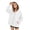 G27 White, variant on LUGOGNE Kids Girls Button Down Hooded Sweatshirt Jacket Casual Long Sleeve Hoodie Coat with Pockets White,13-14 Years