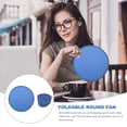 thumbnail image 4 of Foldable Round Fan-Blue, 4 of 9