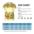 thumbnail image 4 of Fuzoiu Sunflowers On A Yellow Background Print Youth Short Sleeve T-Shirt,Youth Dry-Fit Active Athletic T-Shirt,Short Sleeve Tops Tees for School, Sports, and Casual Wear, 4 of 6