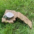 thumbnail image 4 of Turtle Basking Platform Tortoise Resting Terrace Climbing Ladder Design Easy to Climb for Terrarium Tank Multifunctional easy to clean Durable 16x9x6cm A, 4 of 8