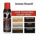 Jerome Russell Spray On Hair Color Thickener, Black, 3.5 Oz