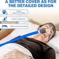 thumbnail image 4 of Cubierta para Tubo CPAP, Cubierta Aislante Térmica para Manguera CPAP, Diseño Azul, Envoltura para Tubo CPAP para Uso Doméstico, de Negocios, en Viajes, Uso Diario., 4 of 5