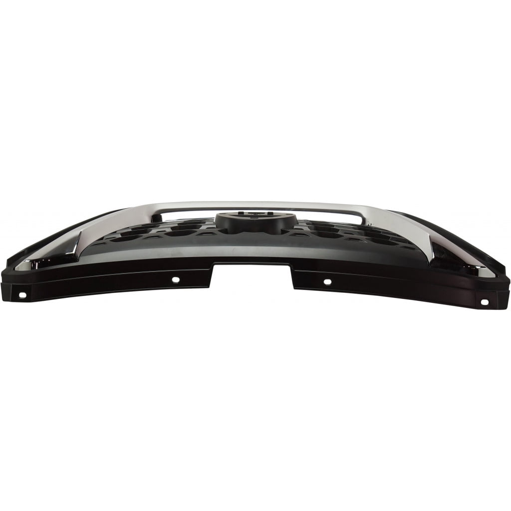 For Nissan Kicks 2018 2019 Grille Textured Black w/ Chrome Molding S/SV Model | Replacement For NI1200301 | 623105RB0A