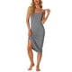 thumbnail image 2 of INSPIRE CHIC Vestidos de Noche para Mujeres Sin Mangas con Tirantes Espagueti Cuello Redondo Primavera Verano 2XL Gris, 2 of 6
