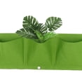 thumbnail image 5 of WHAMVOX Garden Bags Vertical Wall-mounted Plant Bag Felt Planting Bag 59.5*22.2*0.1cm, 5 of 8