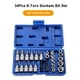 thumbnail image 2 of Enchufe Irfora Juego de brocas E-Torx Sockets Bit Set Male Female E-torx Bits 3/8''5/16''Kit de unidad con caja de almacenamiento Irfora Enchufe, 2 of 6
