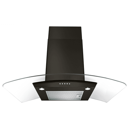 Whirlpool - 30" Convertible Range Hood - Black Stainless Steel