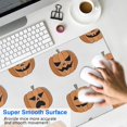 thumbnail image 4 of Long Mouse Pads for Desk,Halloween Pumpkin Grid Pattern Desk Mats on Top Of Desks, Desk Mouse Pad Extra Large with 3mm Non-Slip Base and Stitched Edge for Gaming,Office,Work,Home 31.5x11.8in, 4 of 5