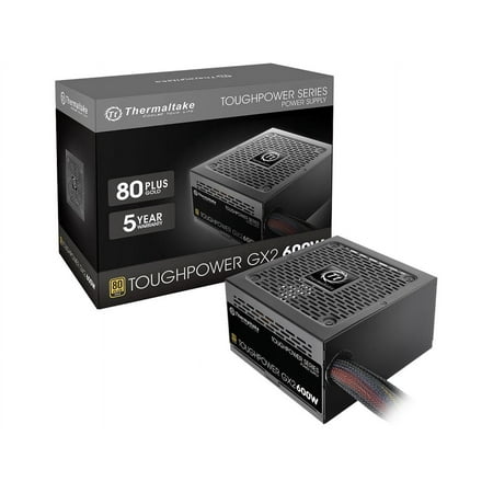 Thermaltake GX2 80Plus Gold Power Supply - 600W