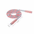 thumbnail image 3 of Saltar Con Cuentas, Cuerda De Saltar Segmentada Sin Enredos Para Perder Peso Suave, Longitud Ajustable, Cuerda De Saltar Para Fitness, Equipo Deportivo Vogacara OD010350-03, 3 of 6