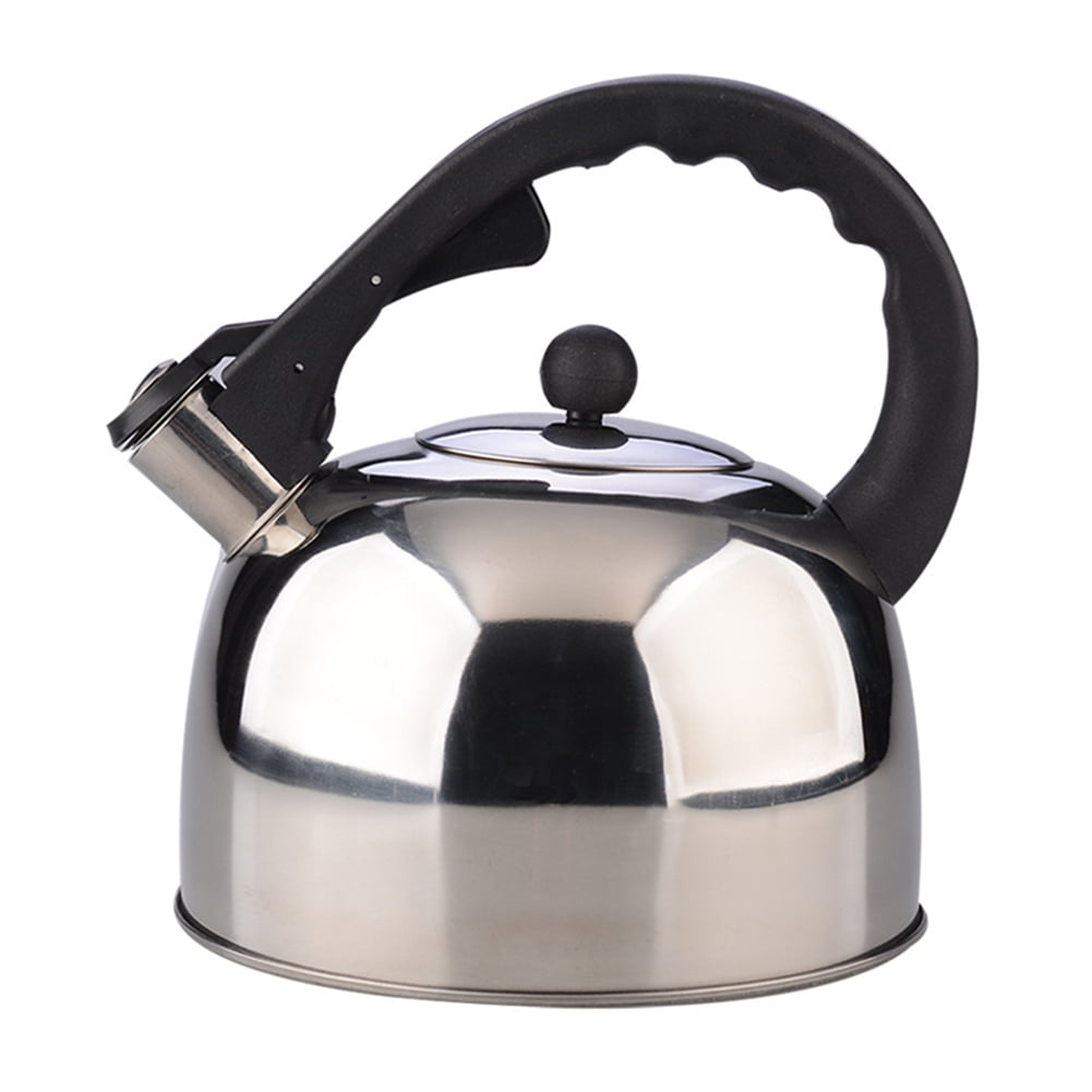 Whistling Kettle Stainless Steel Teapot Stovetop Fast Boil Water Coffee 3L 