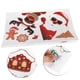 thumbnail image 3 of Pegatinas de pared, 9 piezas de Papá Noel, muñeco de nieve, decoración navideña, pegatinas navideñas, respuesta rápida, 3 of 8