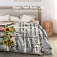 thumbnail image 6 of Best Aunt Ever Gifts Blanket Aunt Gifts from Niece Nephew Throw Blanket for Sofa Bed Living Room Suitable for All Season 80"X60", 6 of 6