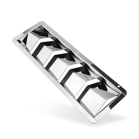 

DTOWER Boat Louvered Vent Cover Yacht Ventilator Cap Exterior Ventilation System Grille Universal Automotive Parts Hardware Maintenance