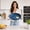 E_Base#398, variant on Dinner Plates with Deep Rim for Serving Salad and Pasta, Microwave and Dishwasher Safe Reusable Plates