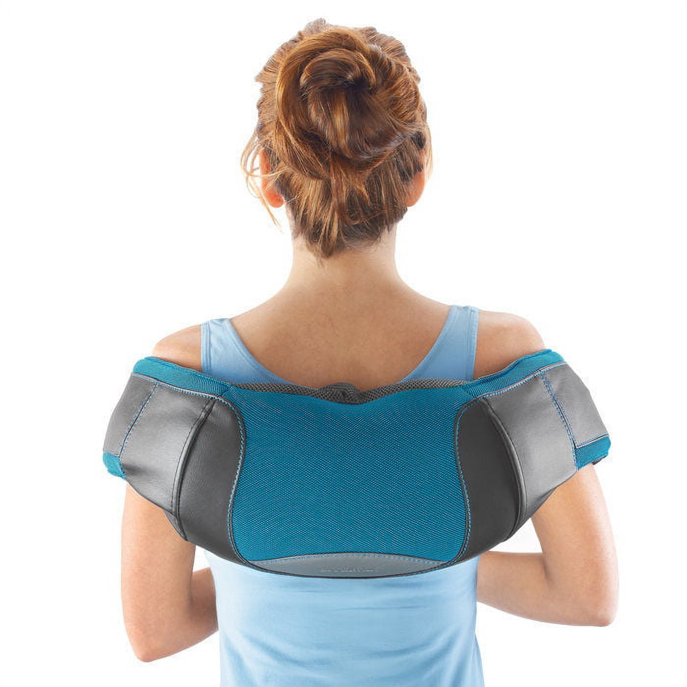 Brookstone 2-in-1 Tapping and Shiatsu Neck & Shoulder Massager