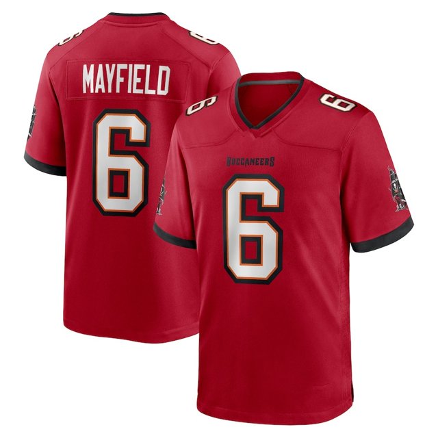 Buccaneers Embroidered Football Jersey 12#Brady 6#13# Replica Player Name Jersey