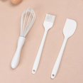 thumbnail image 4 of SharkTRUE 3pcs Baking Tools Equipment Sets Egg Beater Whisk Scraper Spatula Oil Brush Hand Mixer For, 4 of 8