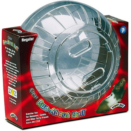 Super Pet Run-About Ball 7" Clear