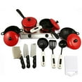thumbnail image 3 of Kids Play Toy Kitchen Cooking Food Utensils Pans Pots Dishes Cookware Supplies, 3 of 8