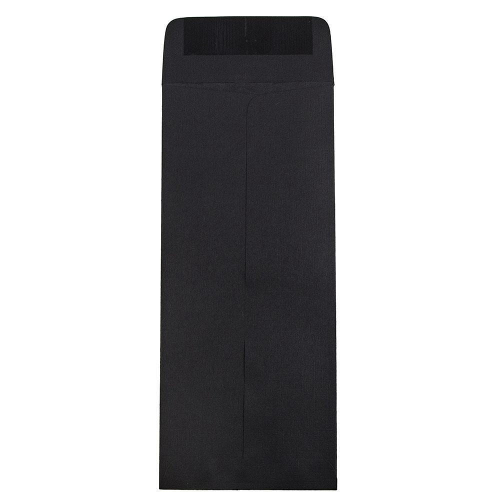 JAM #10 Policy Envelopes, 4.1x9.5, 1000/Carton, Black Linen