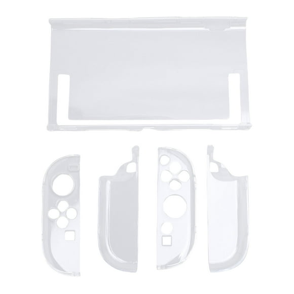 Handheld Game Console Cover, Gaming Console Protective Case Impact Resisting Clear ABS Material Accurate Openings for Daily Use