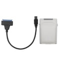 thumbnail image 2 of SSD Protection Box,  Interface 5Gbps Plug and Play High Speed 4TB Hard Disk Adapter Cable with LED Status Indicator for 7-12.5mm HDD White,Gray,Blue,Red,Green, 2 of 7