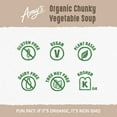 Amy’s Soup, Vegan Chunky Vegetable Soup, Gluten Free, Made with Organic