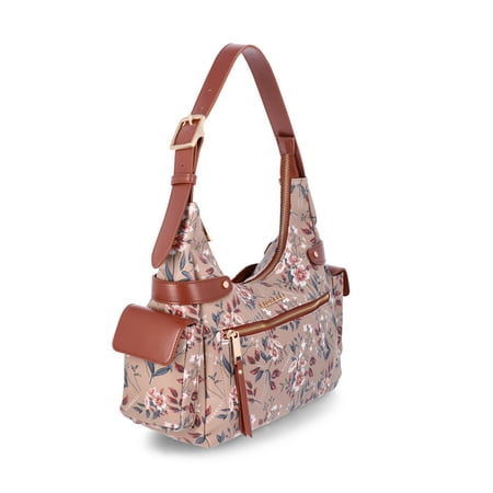 Fiorelli Women's Izzie Shoulder Bag, Brown Floral