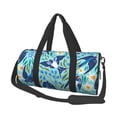 thumbnail image 1 of Fotbe Flying Swallows Bolsa Deportiva de Lona Plegable con Estampado, Bolsa de Gimnasio con Bolsillo Seco/Húmedo, Bolsa de Viaje Ultraligera de Gran Capacidad, 1 of 6