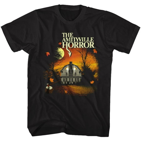 Amityville Horror Amityville House Black Adult T-Shirt 6Xl