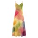 thumbnail image 4 of V Cuello Vestido de Verano Impresión sin Mangas Cuello Redondo Vestido Casual Poliéster Spandex, Vestido Fluido para la Playa Y las Vacaciones, 4 of 8