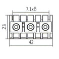 thumbnail image 3 of Tuerca de bloqueo de cuerda de guitarra eléctrica Sunnimix Tipo de suspensión de llave de tornillo sin cabeza Plata, 3 of 6