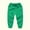 Green, variant on Toddler Boys Girls Toddler Jogger Pants Elastic Waist Cotton Sweatpants Winter Warm Pants Lounging Bottoms with Pocket