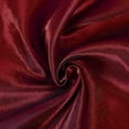 thumbnail image 2 of Tektrum 90 inch Round Silky Satin Tablecloth - Premium Fabric - Best for Wedding Party Banquet Events Restaurant Kitchen Dining Decoration - Burgundy Color, 2 of 5