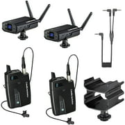 Audio-Technica System 10 Digital Wireless Camera Mount Microphone System with Dual Mount Camera Shoe