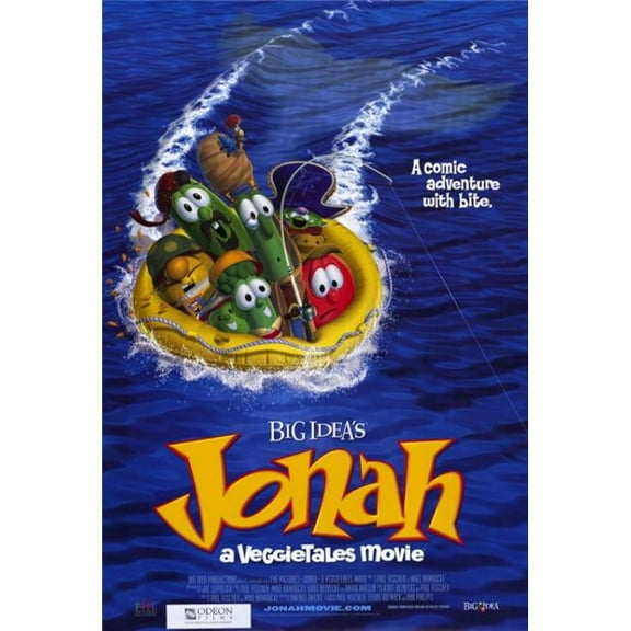Pop Culture Graphics Jonah - A Veggie Tales Movie Movie Poster Print 27 x 40