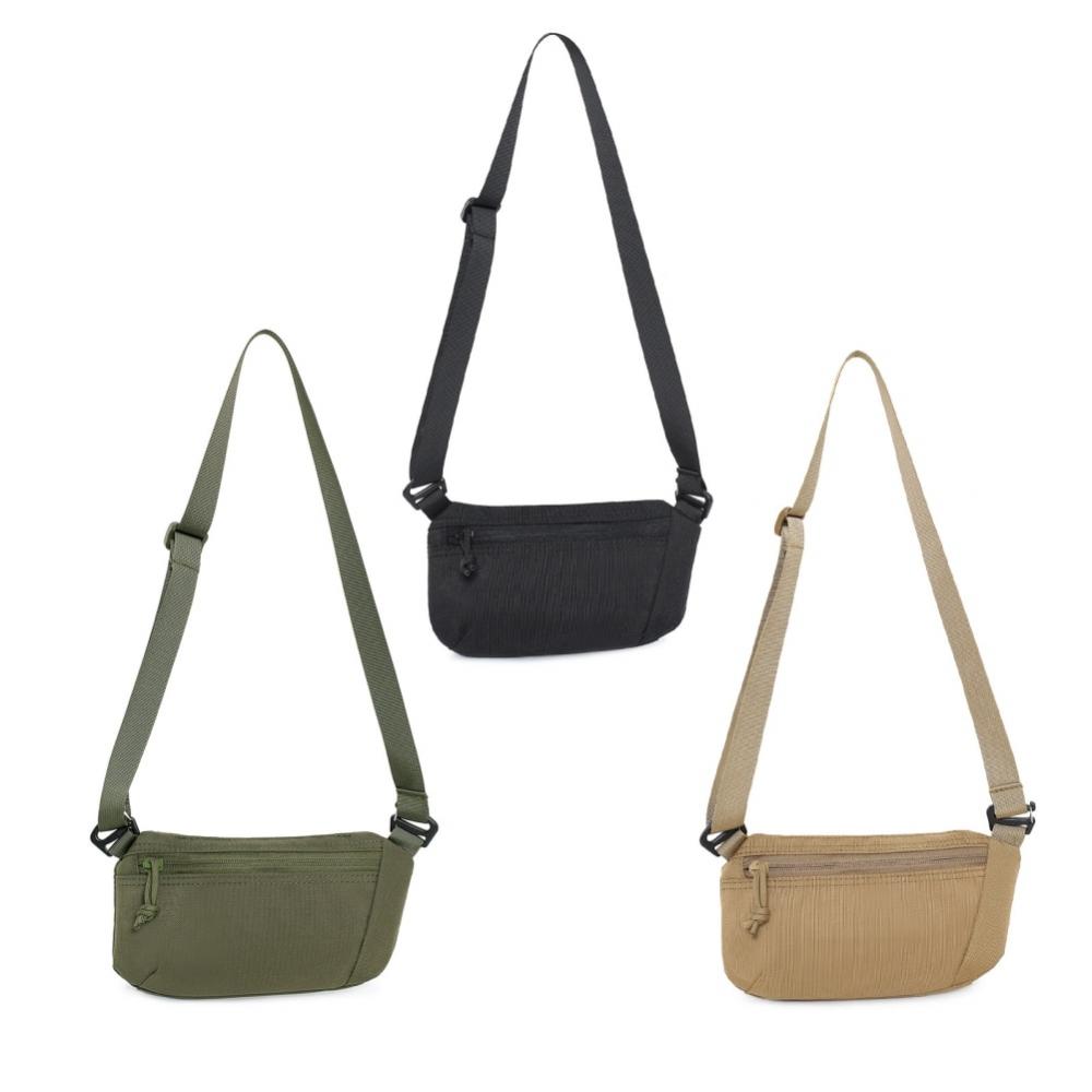 Merotable Outdoor Pouch Bag Belt Waist Bag with Compartment Crossbody Bag Removable Shoulder