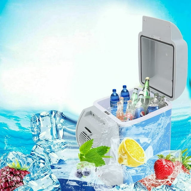 MesaSe 7.5L Small Fridge for Car Mini Refrigerator Skincare Fridge for Heating and Cooling