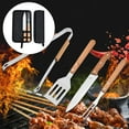 thumbnail image 1 of Estuche de transporte de herramientas Yotijar utensilios de cocina acero inoxidable accesorios para parrilla 2 piezas, 1 of 9