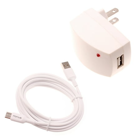 For TCL Stylus 5G - 6ft Long USB-C Cable Home Charger Wall Power Adapter Type-C Charging Cord L5Y Compatible With TCL Stylus 5G Phone