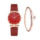 thumbnail image 2 of Reloj de pulsera de cuarzo para mujer, nuevo modelo de moda, con correa y estuche de regalo., 2 of 3