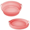 thumbnail image 1 of TIMIFIS Silicone de Qualité Alimentaire pour Friteuse à Air Chaud, Pot en Silicone pour Friteuse à Air, Doublures de Friteuse à Air Faciles à Nettoyer Réutilisables, Plateau de Cuisson Rond en Silicone pour Friteuse à Air, Accessoires de Four pour Friteuses à Air Antiadhésifs et Sûrs pour les Aliments, 1 of 1