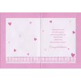 thumbnail image 3 of Pink Bassinet with Glitter: Dear Girl - Designer Greetings Baptism Card, 3 of 4
