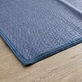 thumbnail image 4 of Luna Contemporary Solid Navy Polypropylene Reversible Plastic Straw Outdoor Area Rug, 8'x10' Rectangle, 4 of 8
