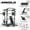 Green - Home Gym Package(230LB Black Plates), variant on Mikolo Power Rack Cage, Weight Rack with Cable Crossover Machine,Multi-Function Squat Rack with J Hooks,Dip Bars and Landmine for Home Gym Red